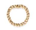 A 14 Karat Yellow Gold Bracelet