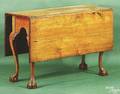 Pennsylvania Chippendale walnut drop leaf table ca 1770