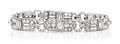 An Art Deco Platinum and Diamond Bracelet