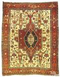 Antique Serapi carpet