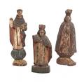 Three Santos Figures Probably Spanish