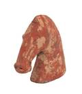 A Han Style Pottery Horse Head