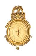 A Giltwood Faux Barometer