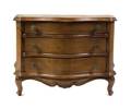 A Continental Walnut Diminutive Chest of Drawers