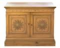 A Neoclassical Style Pine Console Cabinet