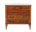 A Louis XVI Style Mahogany Chest of Drawers