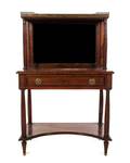 A Louis XVI Style Mahogany Bonheur du Jour