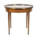 An Empire Style Mahogany Bouillotte Table