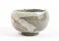 Japanese Pottery Gray Glazed Bowl Marked