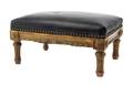 A Louis XVI Style Walnut Foot Stool