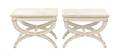 A Pair of Directoire Style Painted Side Tables