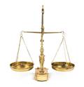 An Empire Style Brass Balance Scale