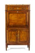 A Louis XVI Style Mahogany Secretaire a Abattant