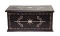 A MotherofPearl Inlaid Hardwood Chest