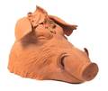 A Studio Ceramic Boars Head