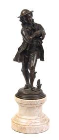 A Continental Bronze Figure