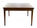 A Neoclassical Style Mahogany FlipTop Dining Table