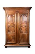 A French Provincial Walnut Armoire