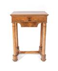 An Empire Mahogany Work Table
