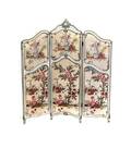 A ThreePanel Louis XV Style Floor Screen