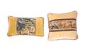 A Pair of Partial TapestryUpholstered Pillows