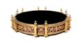 A Continental Gilt Bronze Table Plateau