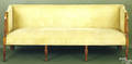 Portsmouth New Hampshire Sheraton mahogany sofa ca 1800