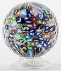 A Studio Glass Sphere Noble Effort Glass