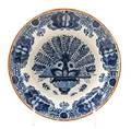 A Dutch Ceramic Blue and White Dish