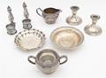 A Group of American Silver and SilverPlate Table Articles
