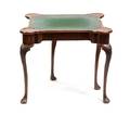 A George II Style Mahogany Games Table