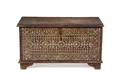 A Middle Eastern Mother of Pearl Inlaid Chest