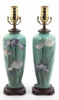 A Pair of Japanese Cloisonne Enamel Vases