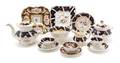 A Coalport Porcelain Partial Coffee and Dessert Service