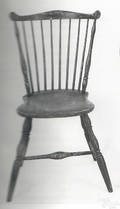 New England fan back windsor side chair ca 1780
