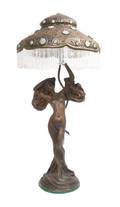 An Art Noveau Style Figural Lamp