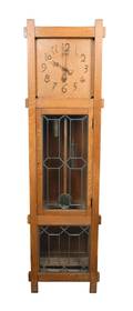 An Arts and Crafts Tall Case Clock