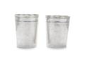 A Pair of German Silver Beakers