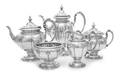 An American Silver FivePiece Tea and Coffee Set