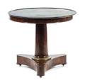 An Empire Mahogany Gueridon