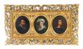 Three Portrait Medallions