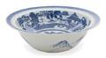 A Chinese Export Porcelain Punch Bowl