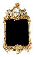 A Rococo Giltwood Mirror