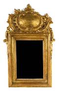 A Louis XV Style Giltwood Mirror
