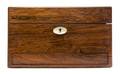 An Edwardian Rosewood Dressing Box