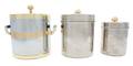 Three Contemporary Canisters