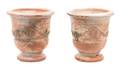 A Pair of Terra Cotta Urns