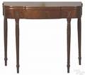 Philadelphia late Federal mahogany card table ca 1815