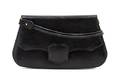 An Hermes Black Lizardskin Shoulder Bag