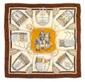 An Hermes Silk Scarf